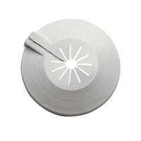 COPPIA ROSETTA APRIBILE IN PLASTICA D.12