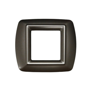 PLACCA MYLIFE 2 MODULI ALLUMINIO NOTTE