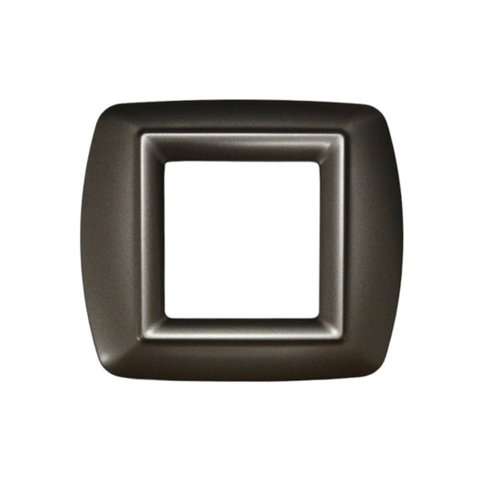 PLACCA MYLIFE 2 MODULI ALLUMINIO NOTTE