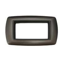 PLACCA MYLIFE 4 MODULI ALLUMINIO NOTTE