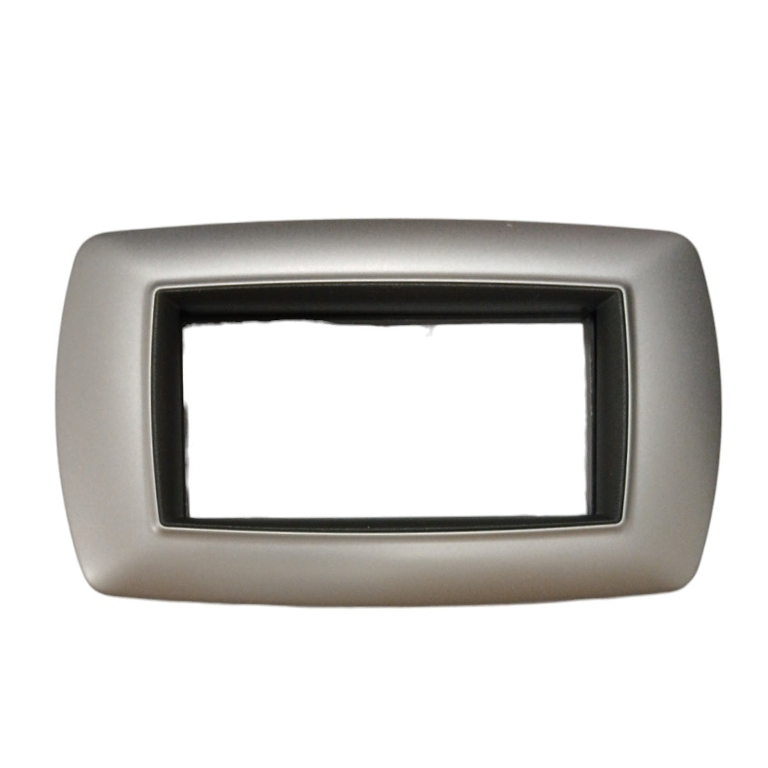 PLACCA MYLIFE 4 MODULI ALLUMINIO CHIARO