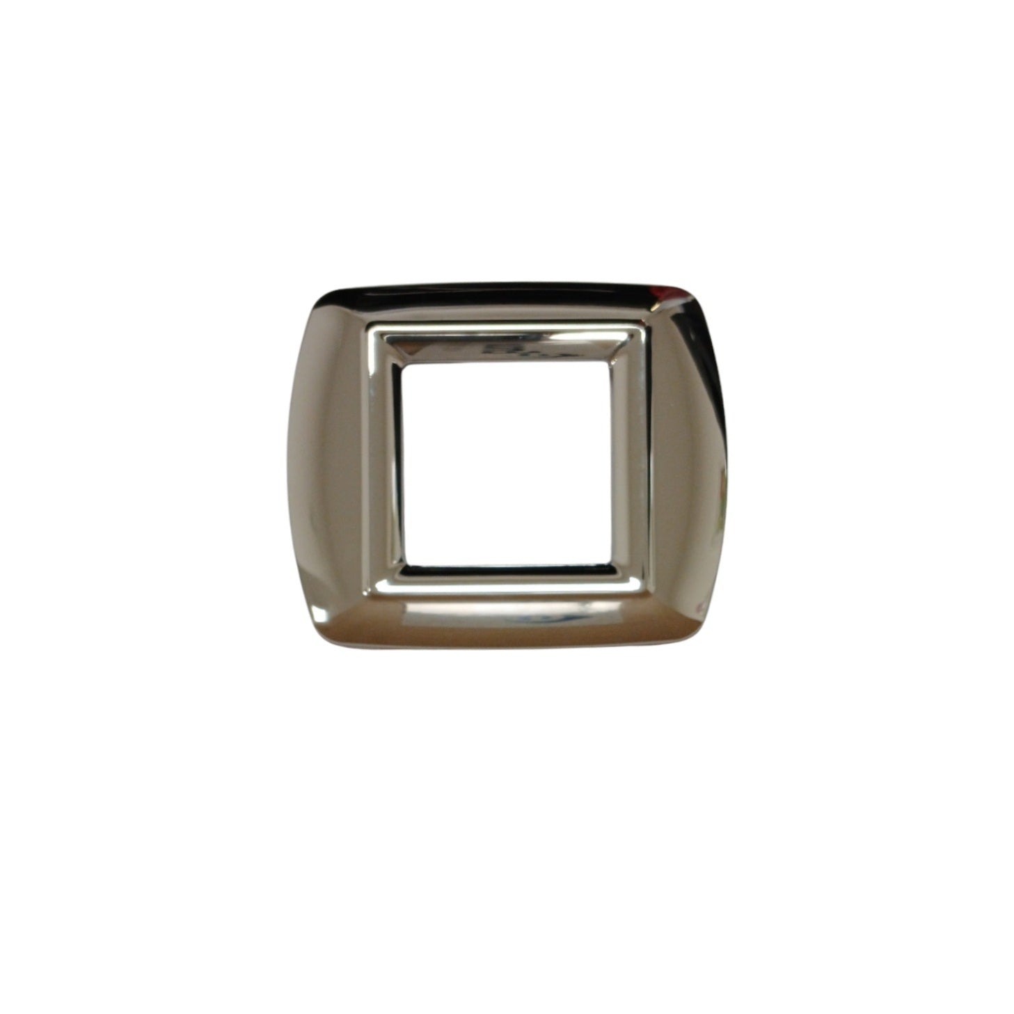 PLACCA MYLIFE 2 MODULI CROMO