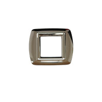 PLACCA MYLIFE 2 MODULI CROMO