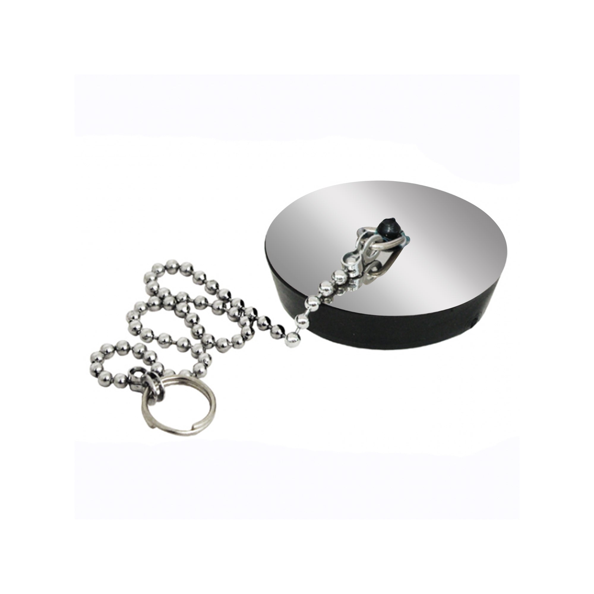 TAPPO C/CATENA E PLACCA INOX