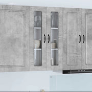 Pannello lavastoviglie Kalmar Grigio cemento 60 x 31 x 100 cm