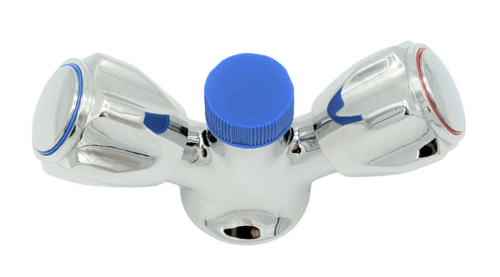 Rubinetto per cucina industriale professionale completo in ottone