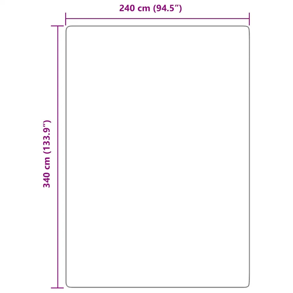 Tappeto del soggiorno | Tappeto Shaggy a Pelo Lungo NAVARRA Rosa Antico 240x340 cm