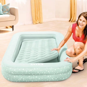 Materasso baby casa e Viaggio cm 107x168x25 con Pompa Manuale