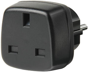 Brennenstuhl Travel Adapter GB/earthed adattatore e invertitore Nero