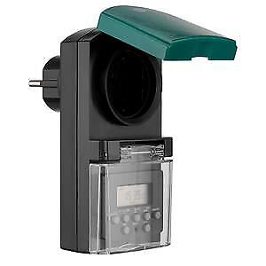 REV 0025760603 Nero, Verde Timer giornaliero/settimanale