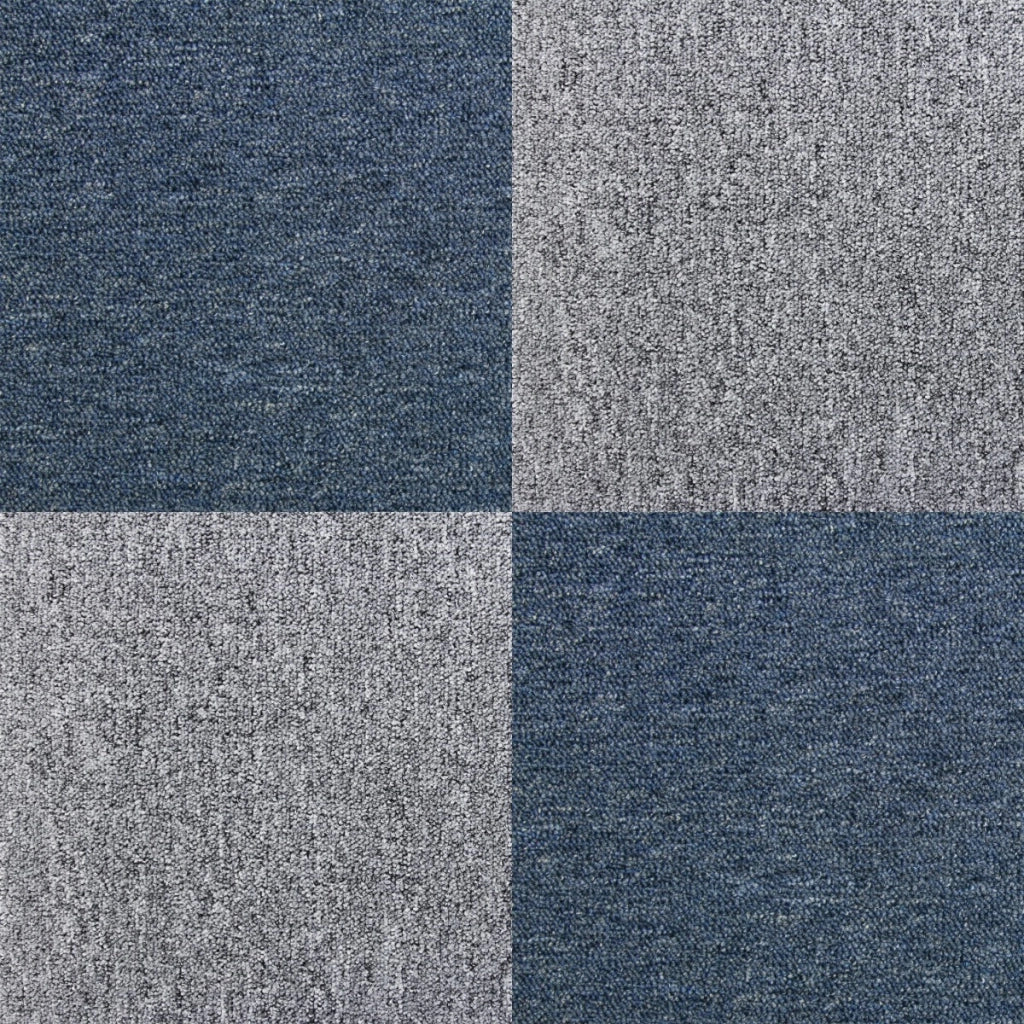 Moquette a Quadrotte 50x50 in Pacchi da 20 Pezzi Copre 5mq Autoposanti