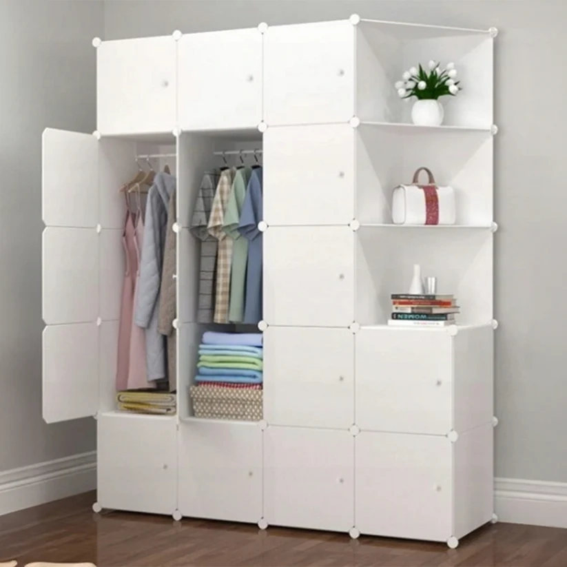 Armadio Componibile 183x147x47 cm Perfetto per Vestiti e Accessori