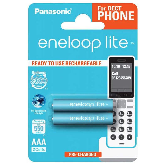 Panasonic Eneloop Lite DECT Micro AAA 550mAh