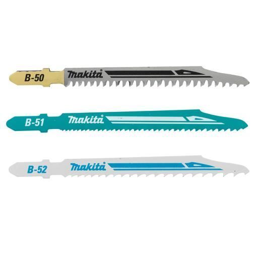 Makita B-06292 lama per sega a gattuccio, sega a traforo e sega universale Lama per seghetto alternativo 3 pz