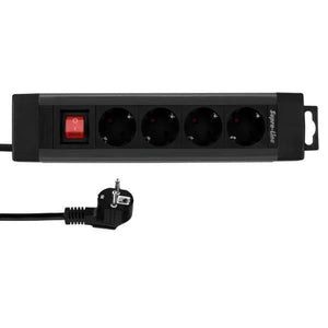 REV 14412513 prolunghe e multiple 1,9 m 4 presa(e) AC Interno Antracite