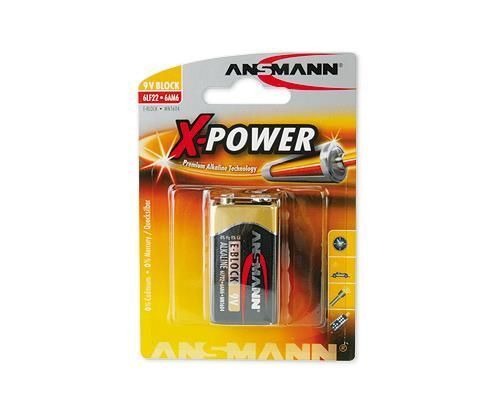 Ansmann 9V-Block Batteria monouso Alcalino
