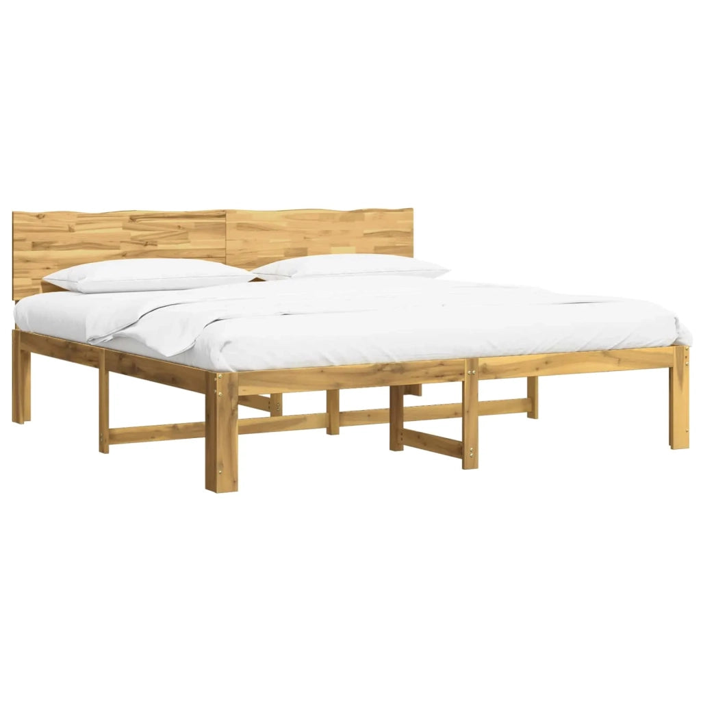 Letto matrimoniale con testiera ROSTOCK Bianco 180 x 200 cm 3405457