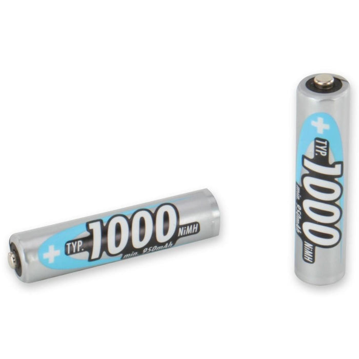 Ansmann Maxe NiMH Micro AAA Typ 1000 (min. 950mAh) 2 pcs. Batteria ricaricabile Nichel-Metallo Idruro (NiMH)