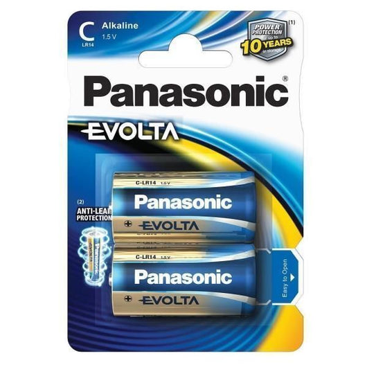 Panasonic Evolta Batteria monouso C Alcalino