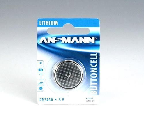 Ansmann Lithium CR 2430, 3 V Battery Batteria monouso Ioni di Litio