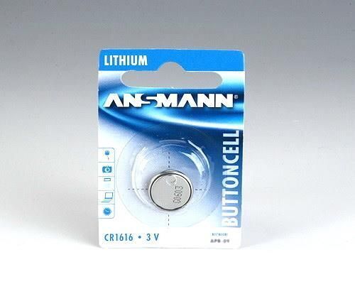 Ansmann Lithium CR 1616, 3 V Battery Batteria monouso Ioni di Litio