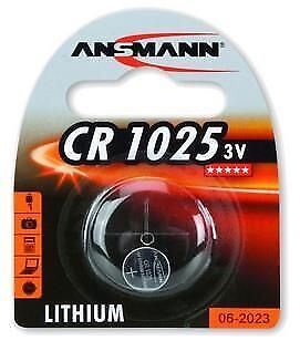 Ansmann 3V Lithium CR1025 Batteria monouso Litio