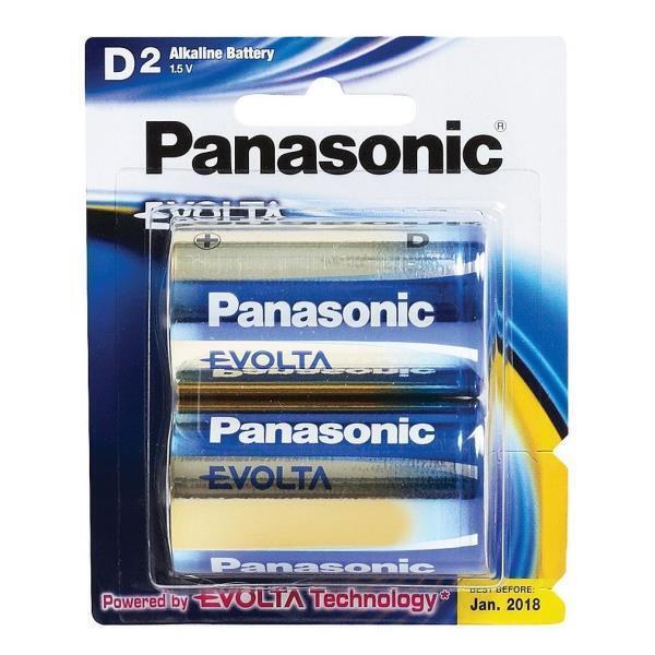 Panasonic Evolta Batteria monouso D Alcalino