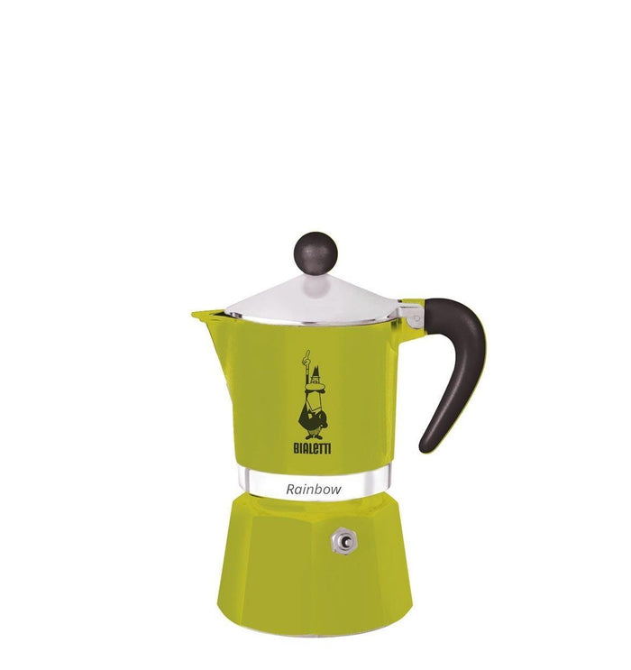 Bialetti Rainbow Caffettiera 1 tazza verde