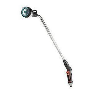 Gardena 18336-20 ugello atomizzatore per pistola ad acqua da giardino Lancia a spruzzo d'acqua da giardino Nero, Ciano, Acciaio inossidabile