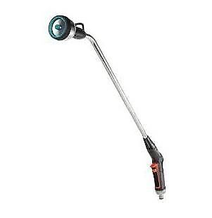 Gardena 18336-20 ugello atomizzatore per pistola ad acqua da giardino Lancia a spruzzo d'acqua da giardino Nero, Ciano, Acciaio inossidabile