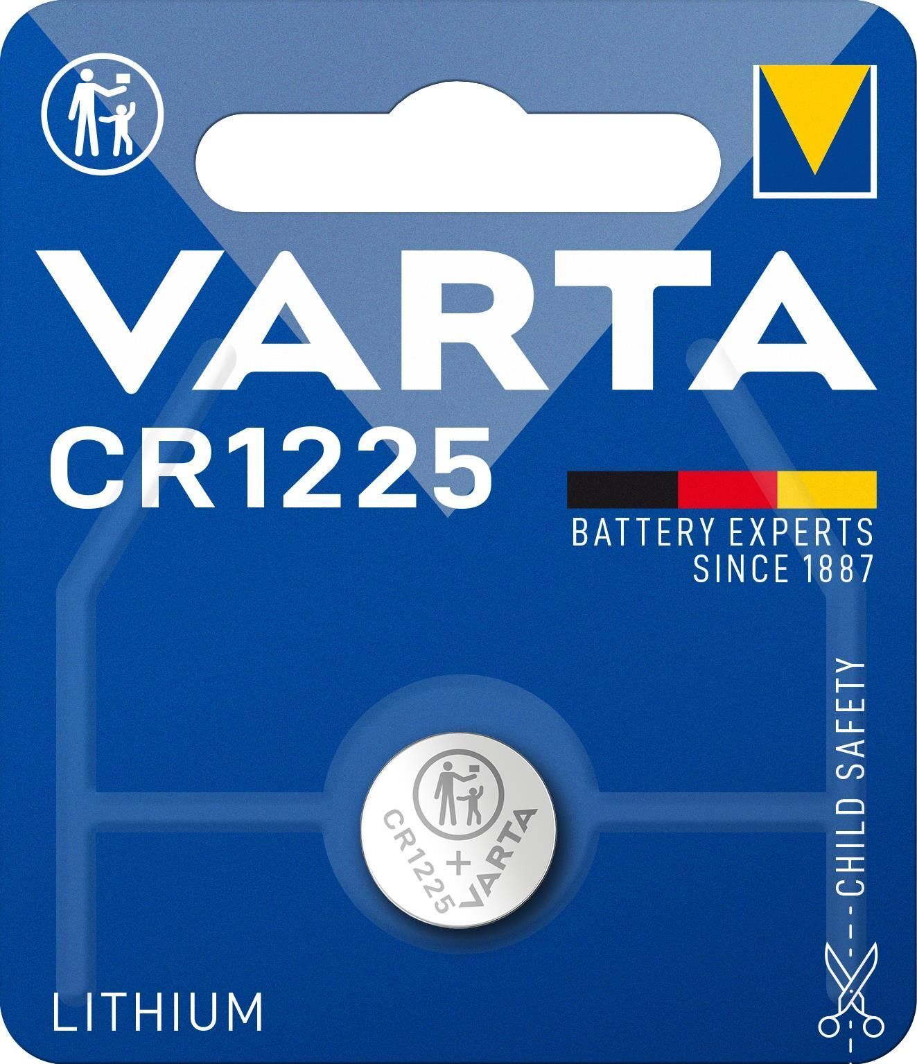 Varta Lithium Coin CR1225 BLI 1