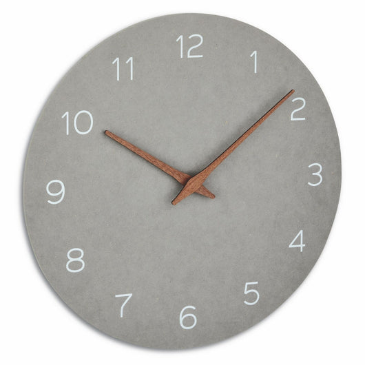 TFA-Dostmann 60.3054 Parete Quartz clock Cerchio Grigio