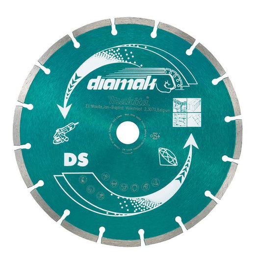Makita D-61123 disco diamantato 11,5 cm Lama diamantata con orlo segmentato