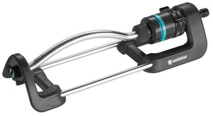 Gardena 18920-20 irrigatore Sistema di spruzzo d'acqua oscillante Nero, Argento