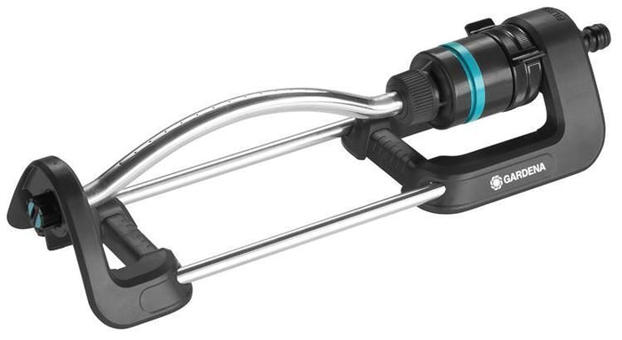 Gardena 18920-20 irrigatore Sistema di spruzzo d'acqua oscillante Nero, Argento