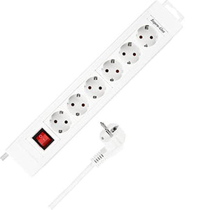 REV 14612113 prolunghe e multiple 2,4 m 6 presa(e) AC Interno Bianco