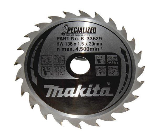 Makita B-33629 lama circolare 13,6 cm 1 pz