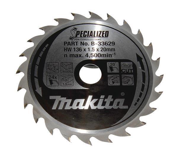 Makita B-33629 lama circolare 13,6 cm 1 pz