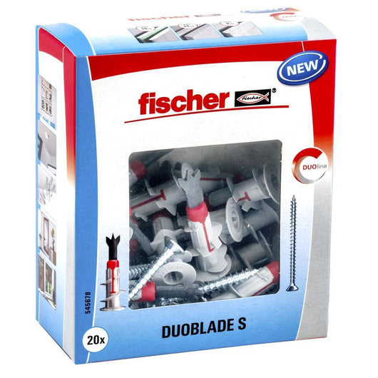 Fischer DUOBLADE S 20 pz Tassello di espansione