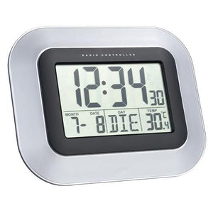 Technoline WS 8005 sveglia Sveglia digitale Nero, Argento