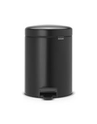 Brabantia Pedal Bin newIcon Rotondo Nero