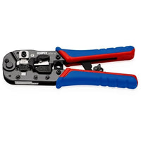 Knipex 97 51 13 pinza crimpatrice Nero, Blu, Rosso
