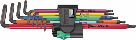 Wera 967/9 TX XL Set di chiavi esagonali a L Metrico 9 pz