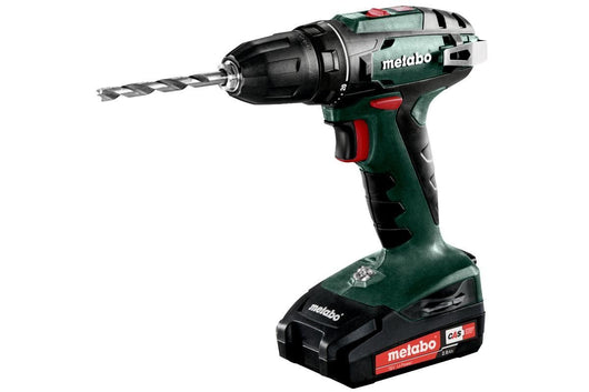 Metabo BS 18 1600 Giri/min Senza chiave 1,3 kg Nero, Verde