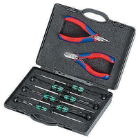 Knipex 00 20 18 set di strumenti meccanici 8 strumenti