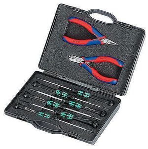 Knipex 00 20 18 set di strumenti meccanici 8 strumenti
