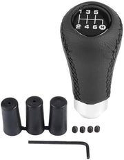 Accessorio per veicoli - Manopola di cambio 6 velocità - Universale - Manovella in PU - 3 Cavi (8/10/12mm) - Facile da installare - Manopola di cambio