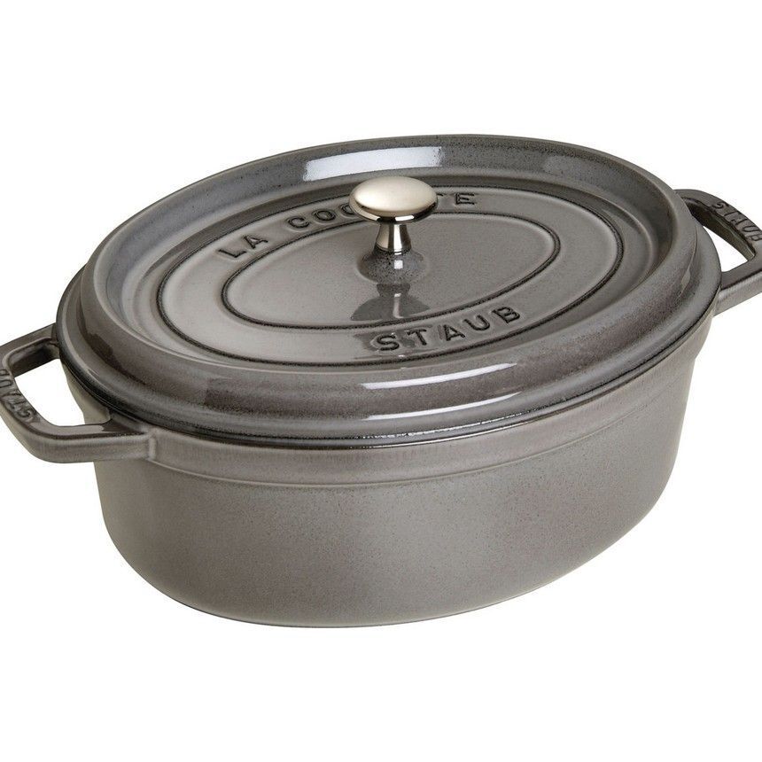 Casseruola Staub Ovale 29 Grigio