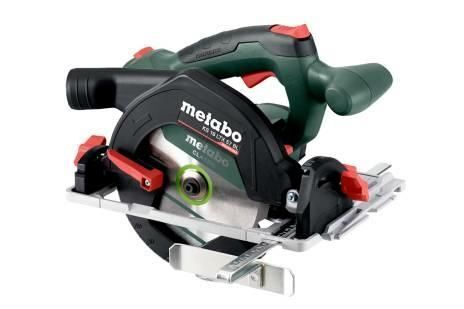 Metabo KS 18 LTX 57 BL 16,5 cm Nero, Verde, Metallico, Rosso 5000 Giri/min