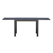 Tavolo Spalato 104/208X75 Alluminio Antracite Moia